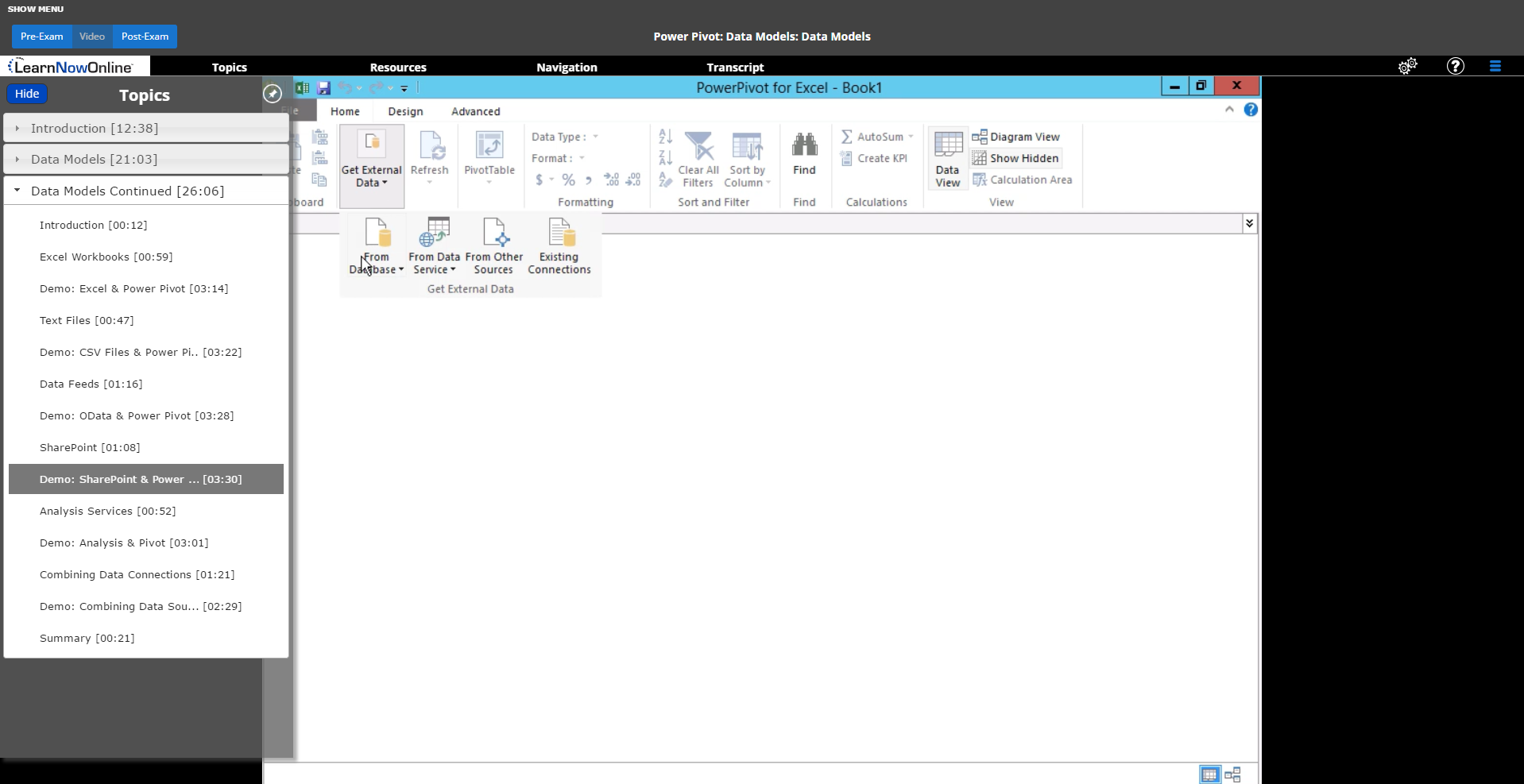 Power Pivot 2013 fundamentals 1