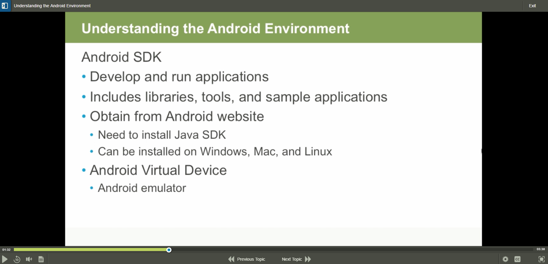 101143 - Foundations of Android Security - 1