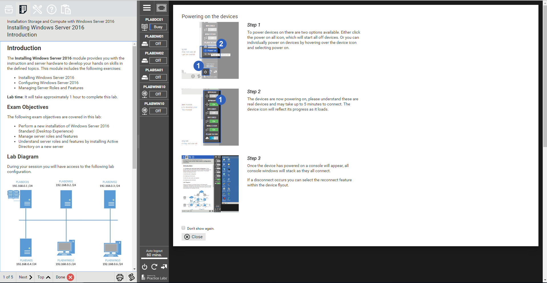 LiveLab 70-740 Installation Storage and Compute with Windows Server 2016-1