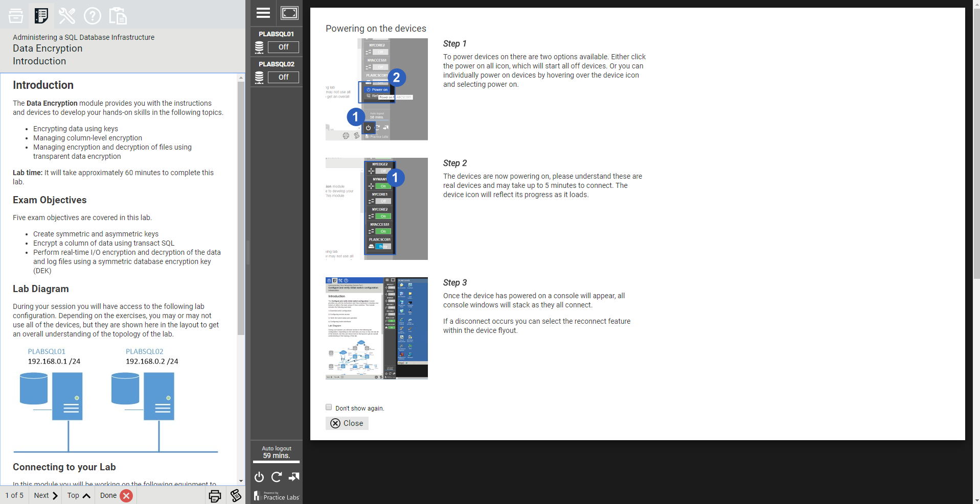 LiveLab 70-764 Administering a SQL Database Infrastructure-1