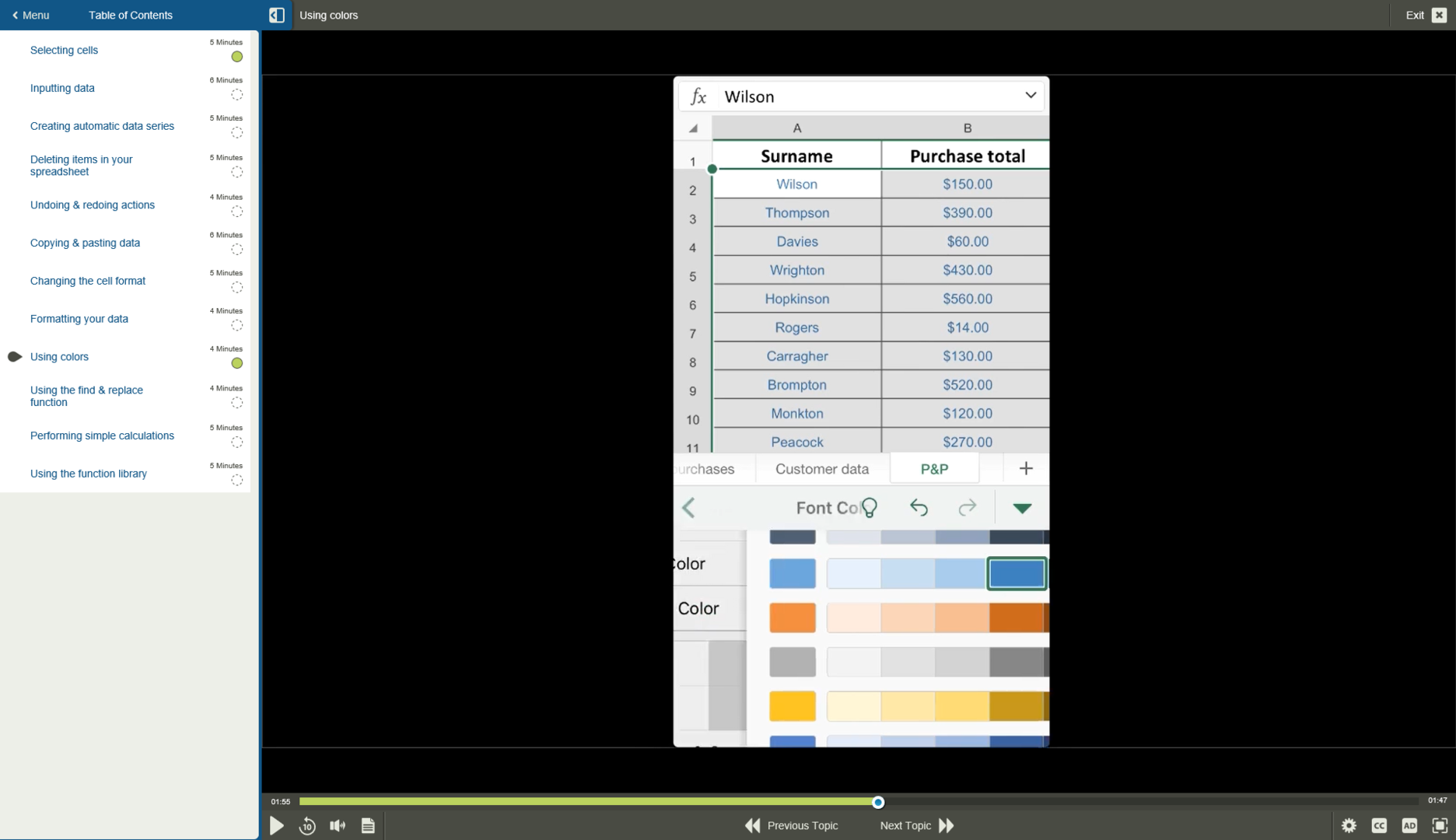 Microsoft Excel 2016 for iPhone 1