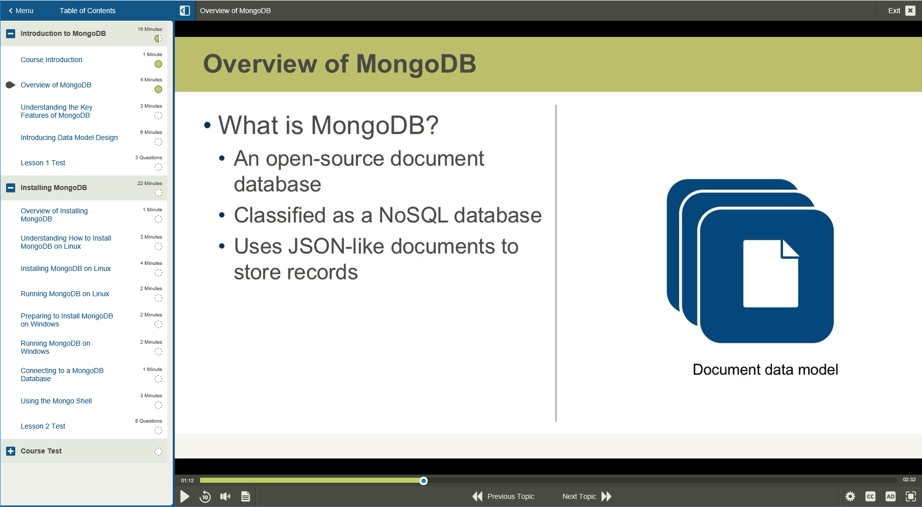 101568 MongoDB Development 1