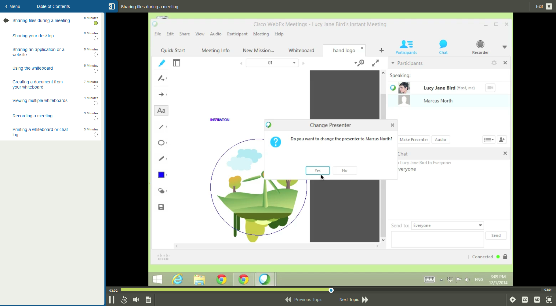 101608 Using Cisco WebEx for Windows 1