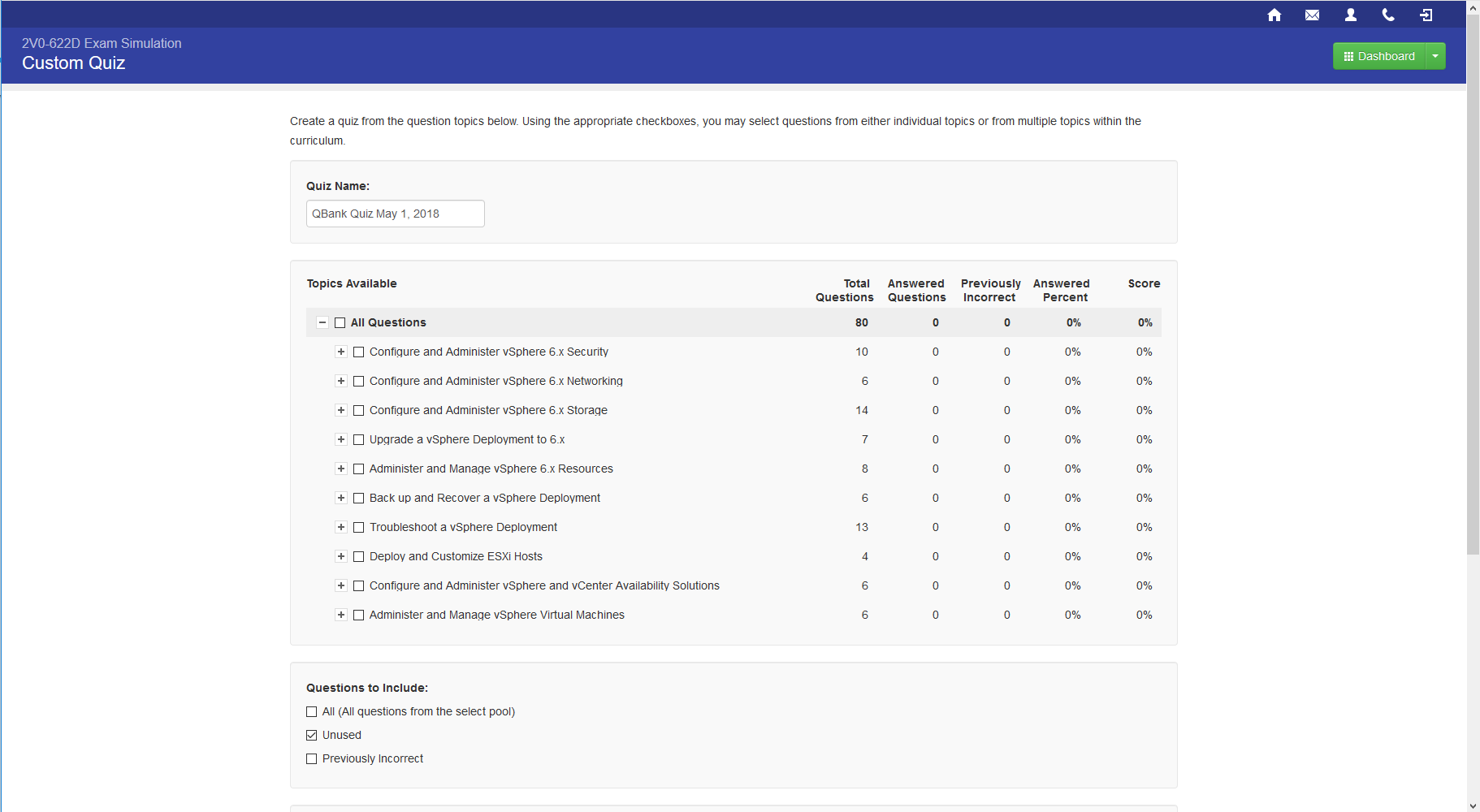 2V0-622D VMware Certified Professional 6.5 – Data Center Virtualization 