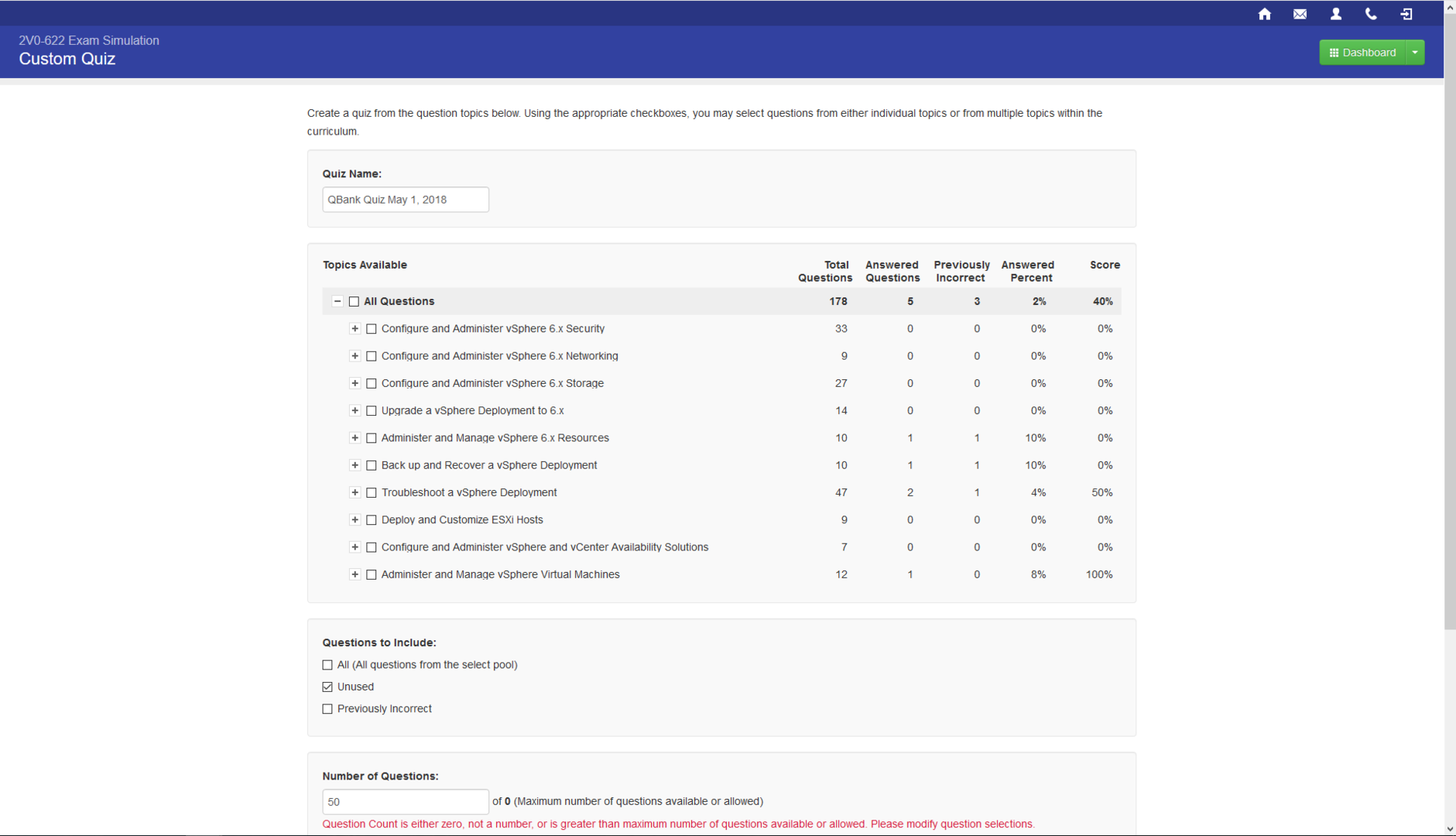 101670 Proefexamen 2V0-622 VMware Certified Professional 6.5 – Data Center 3