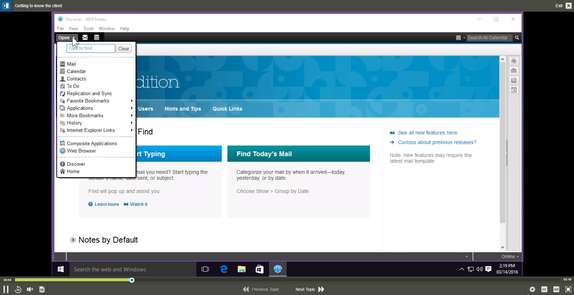 Fundamentals of IBM Notes 9 - 1