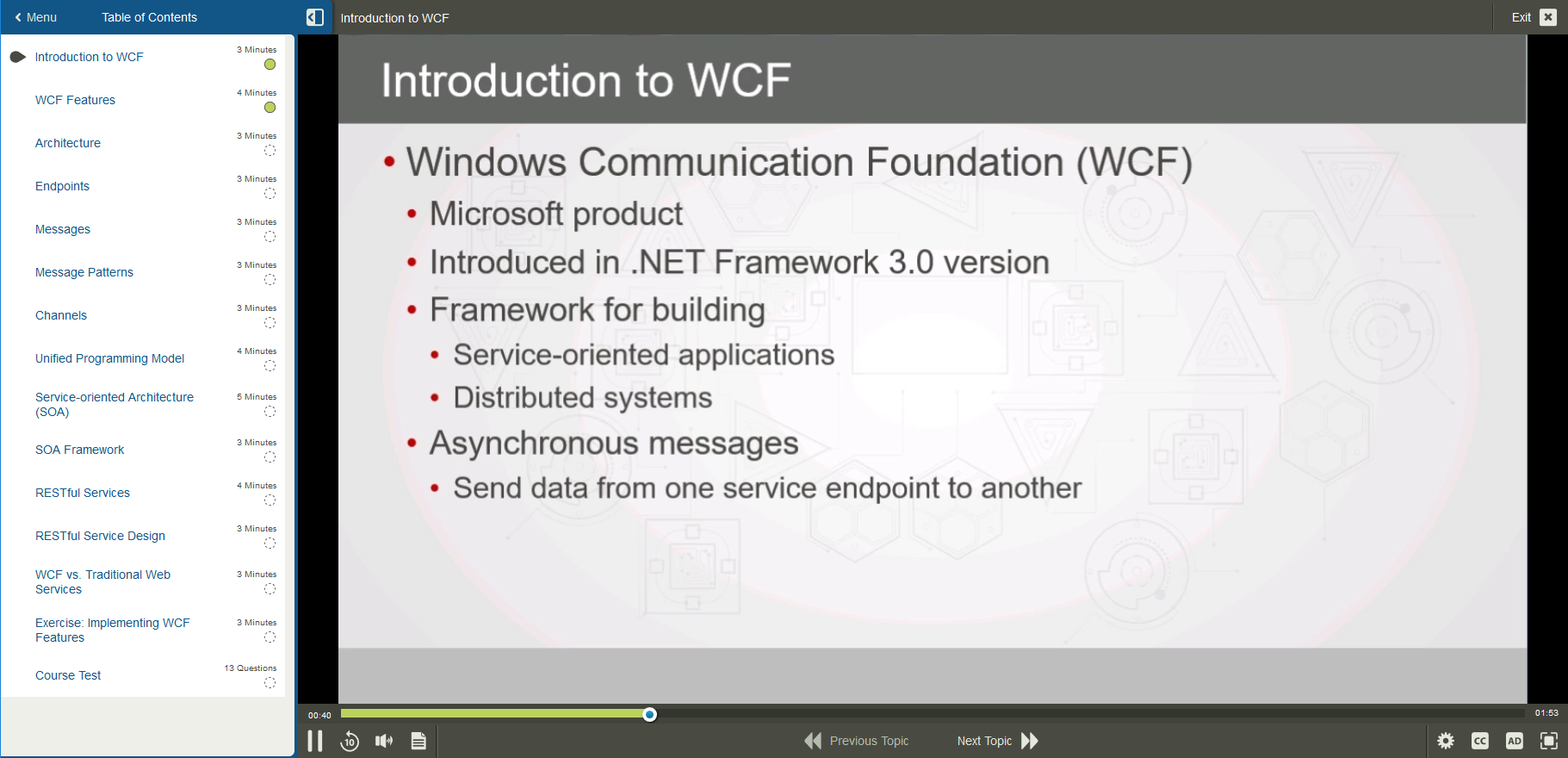 101747 WCF Essentials 1