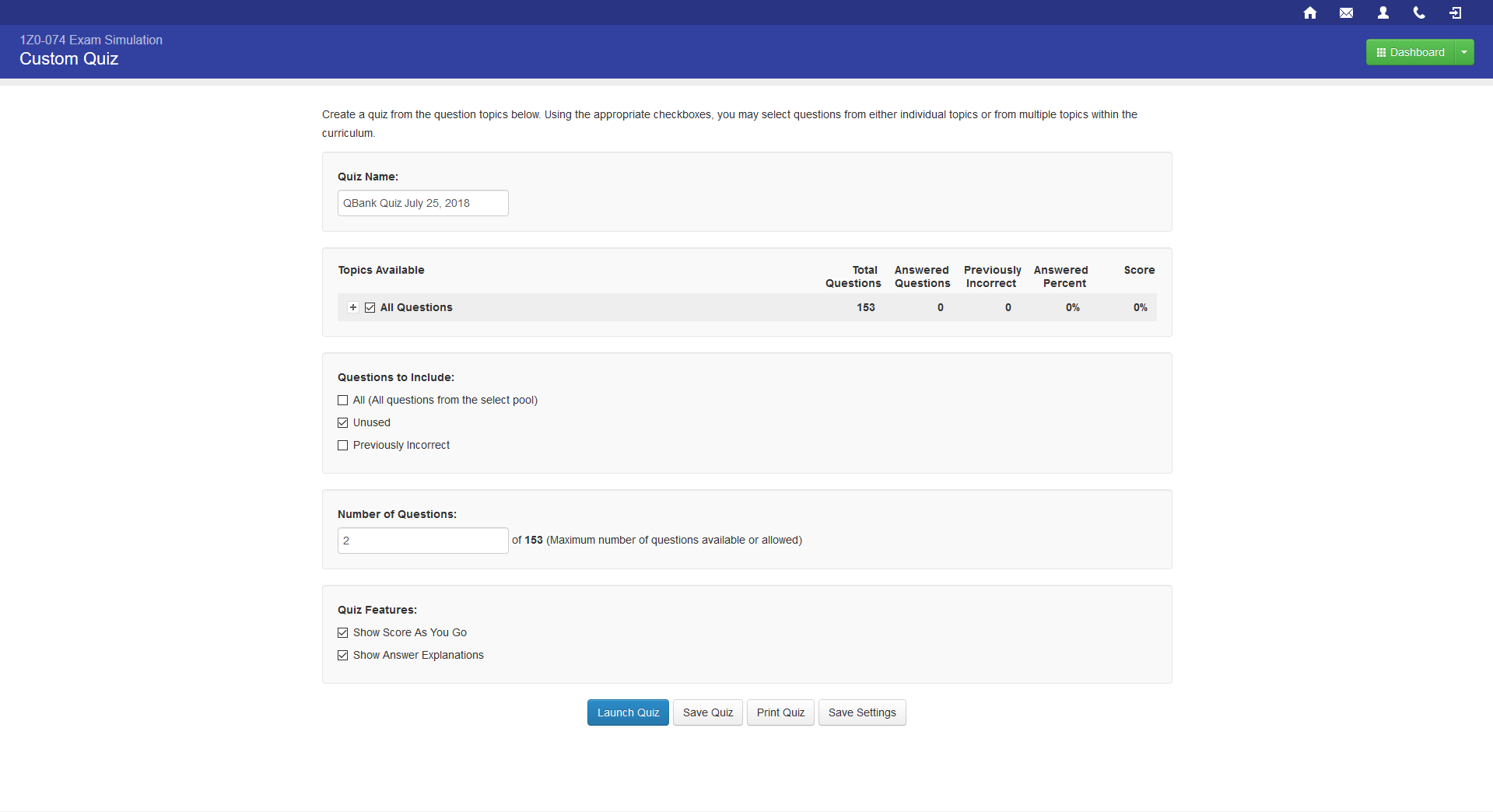 101767 Proefexamen 1Z0-074 Upgrade Oracle DBA 11G or 12C to 12C R2 (OCP) 1