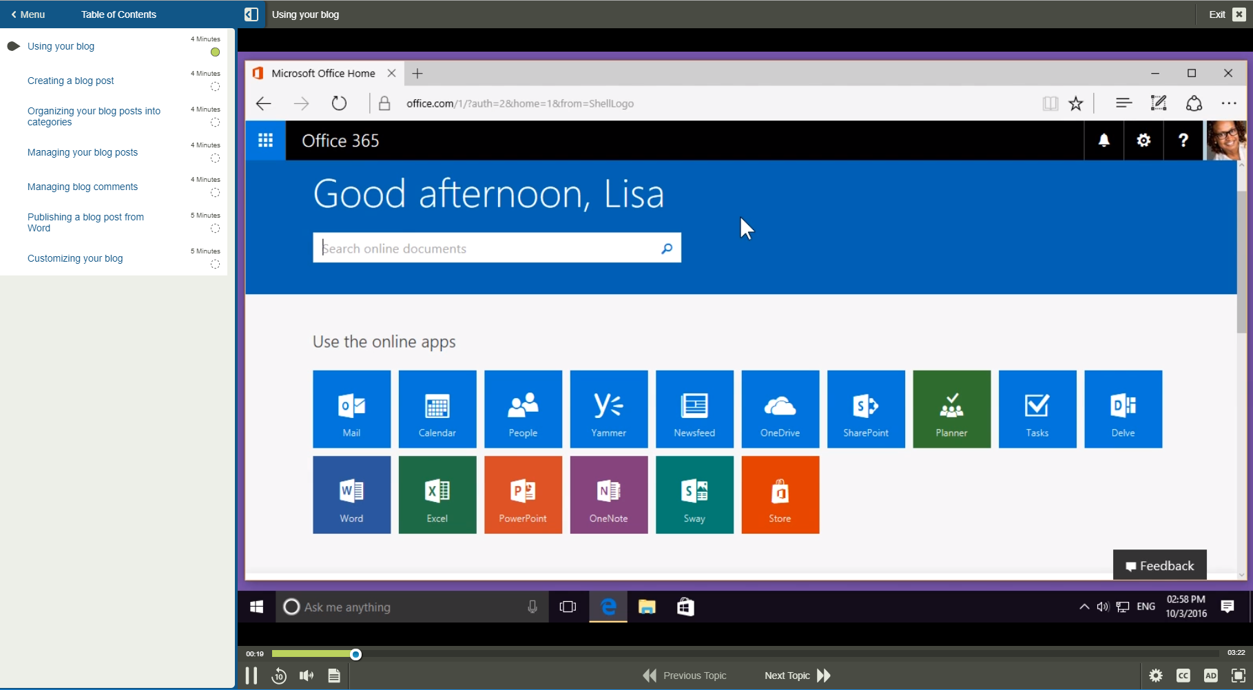 101696 Fundamentals of SharePoint Online 1