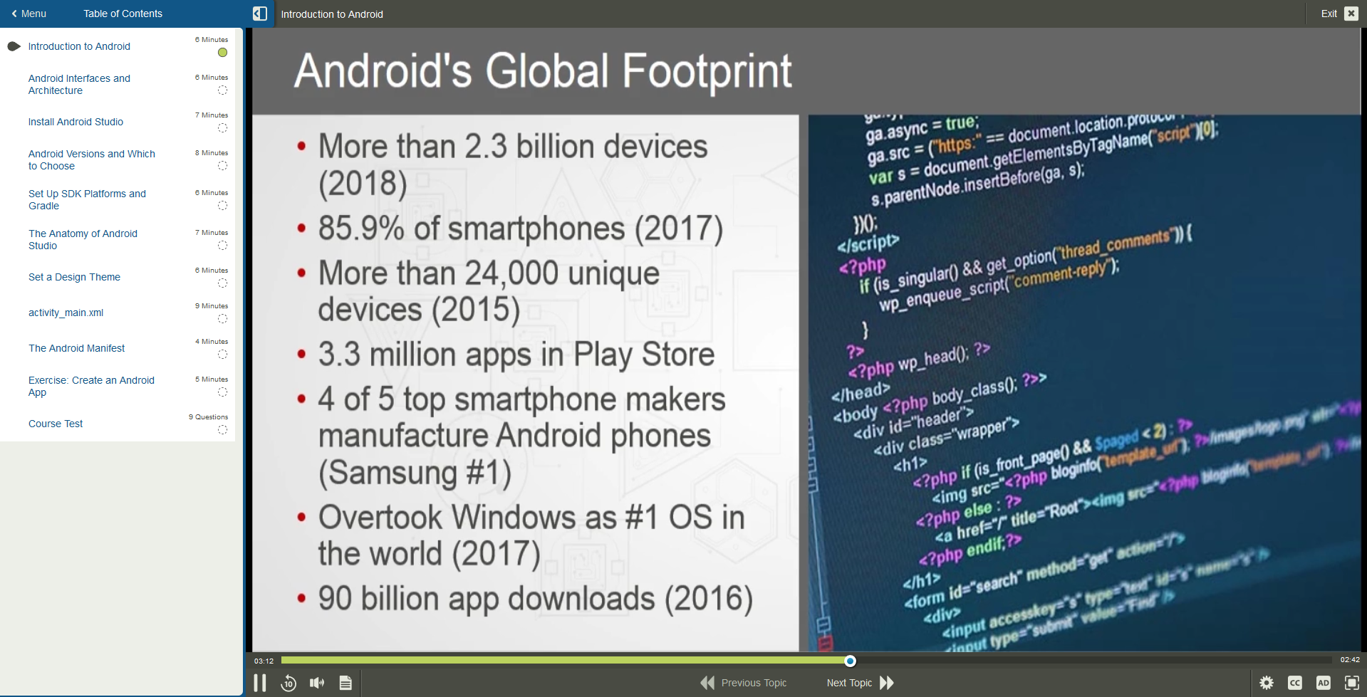101792 Developing Android Applications 1