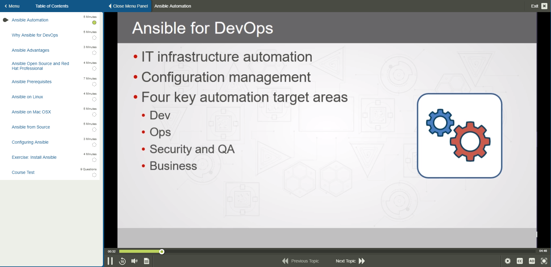 101806 DevOps with Ansible and SaltStack 1