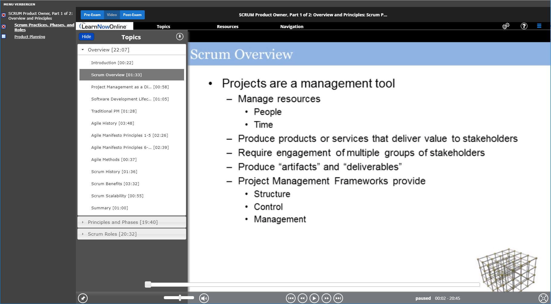 101910 SCRUM Product Owner 1