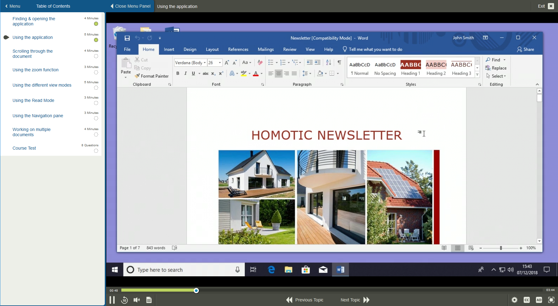 101885 Word 2019 (Windows) for end users 1